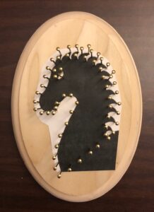 Dragon String Art Process – Tim Baird – Author